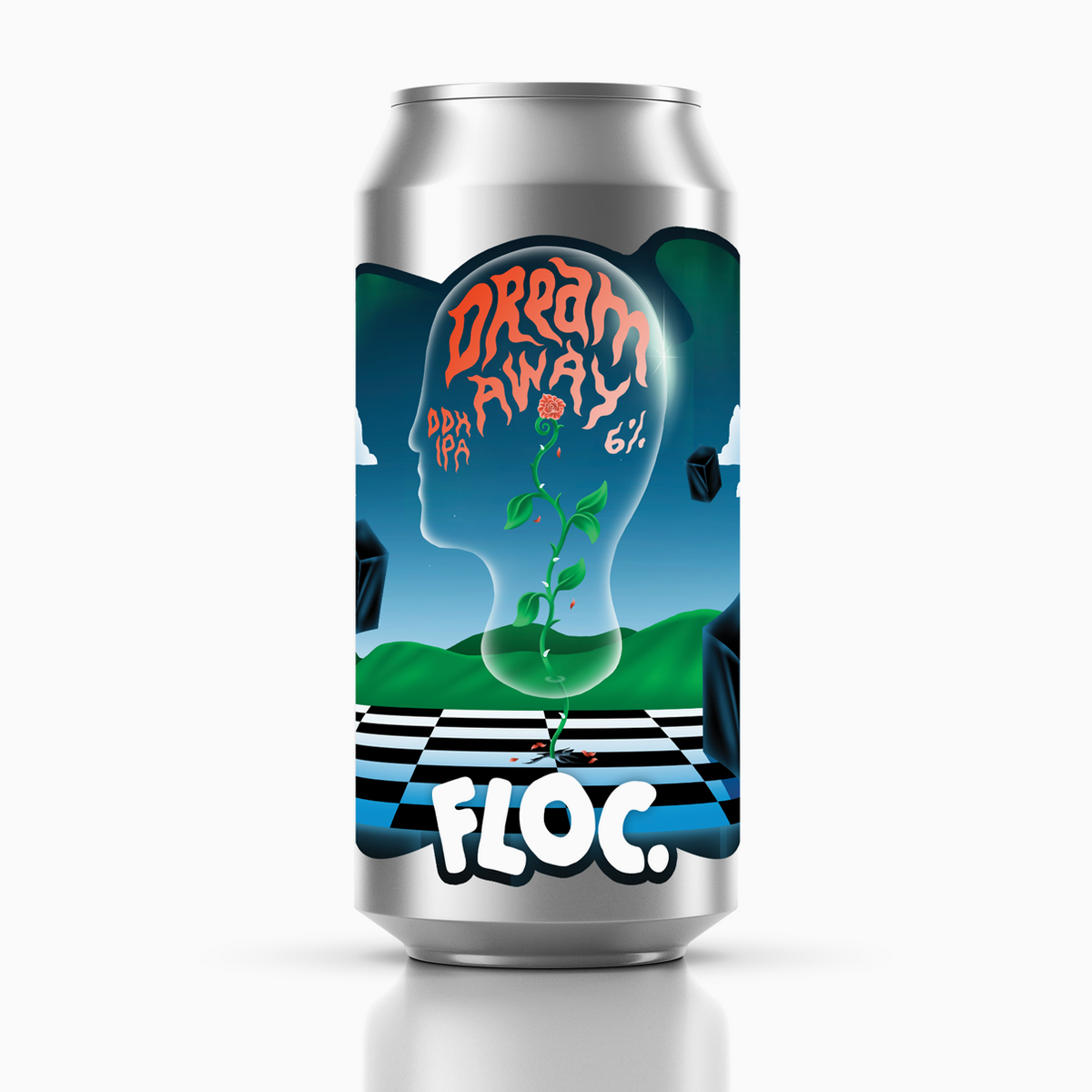 Dream Away 6 DDH IPA 440ml Can Floc Brewing Ltd