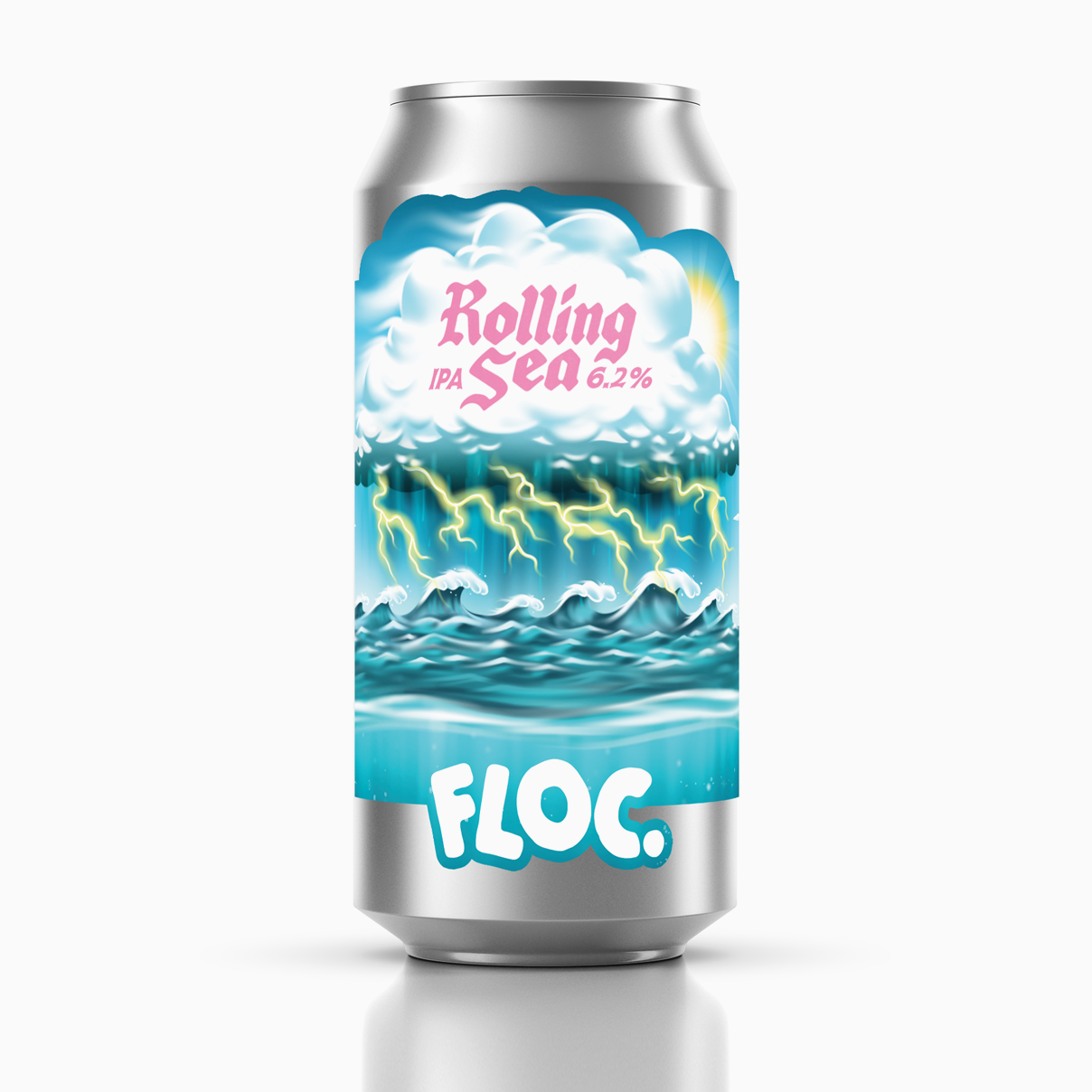 Rolling Sea - 6.2% IPA - 6 x 440ml cans