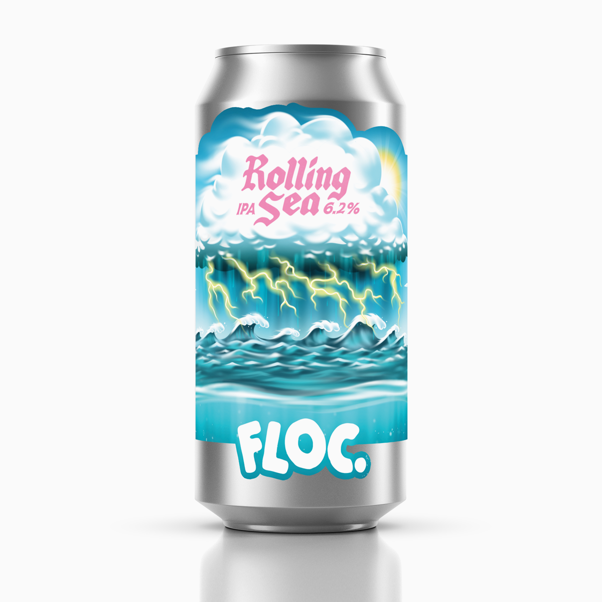 Rolling Sea - 6.2% IPA - 440ml can